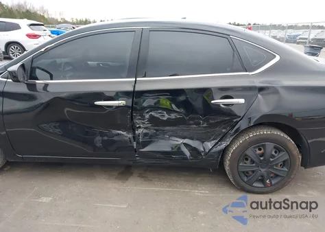 2017 Nissan Sentra S z USA, uszkodzony, nr VIN 3N1AB7AP4HY367622